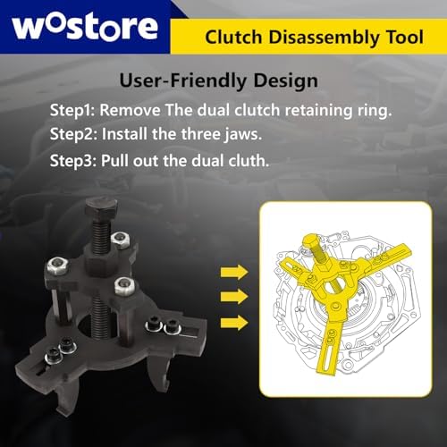 DPS6 Dry Dual Clutch Remover Installer Kit with Case view 3