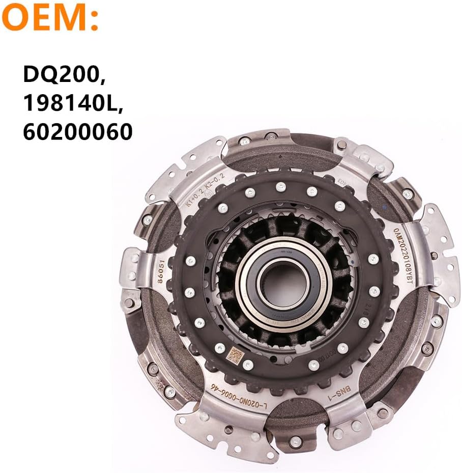 DQ200 0AM DSG 7-Speed Dual Clutch Assembly 602000600 view 3