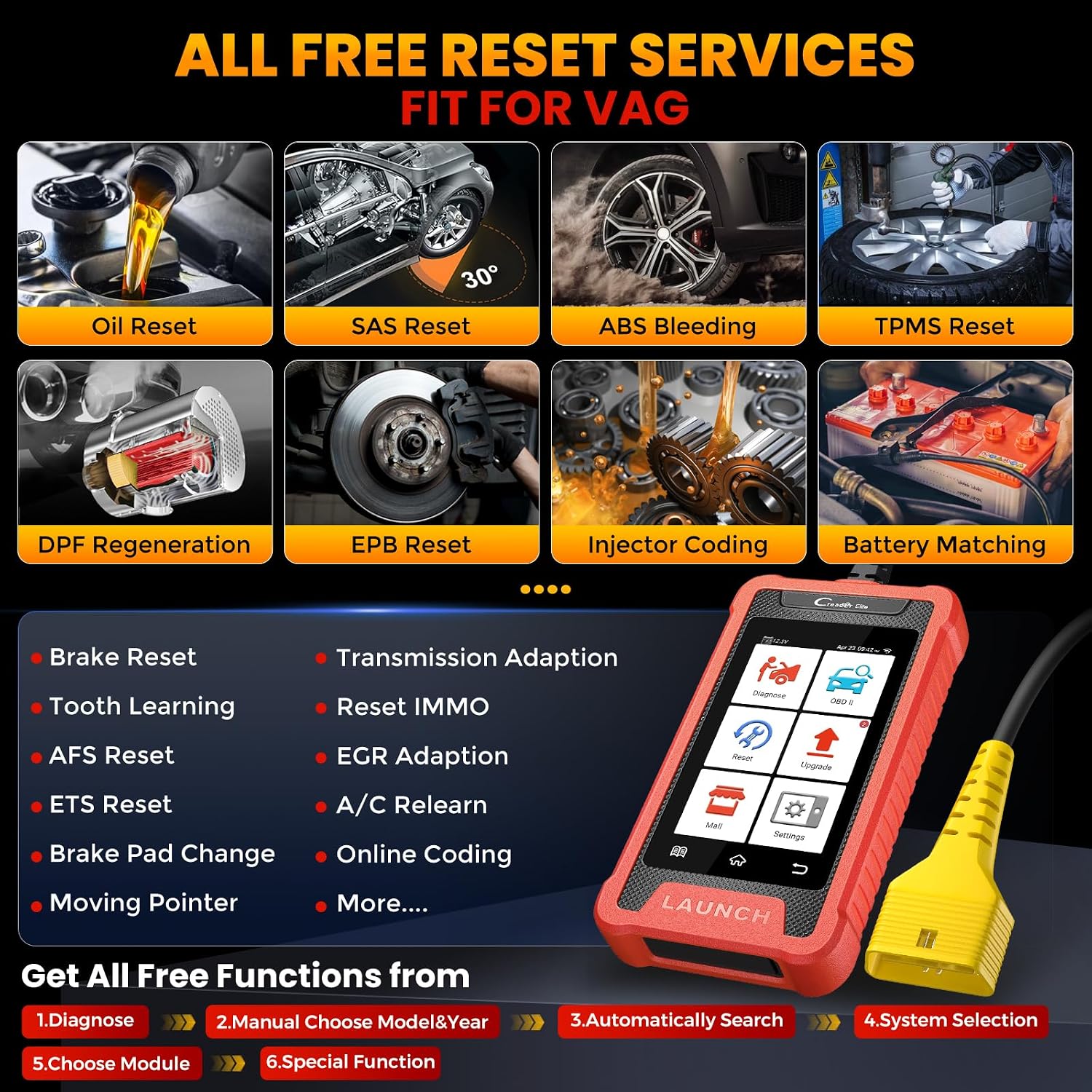 DSG Transmission Adaptation Scan Tool for VW and Audi view 3