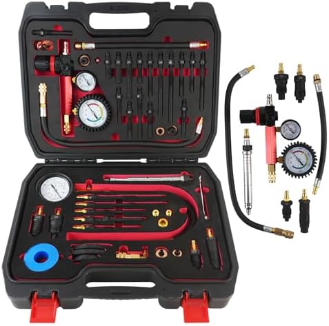 Engine Compression and Cylinder Leak Down Tester Kit 46pc view 2