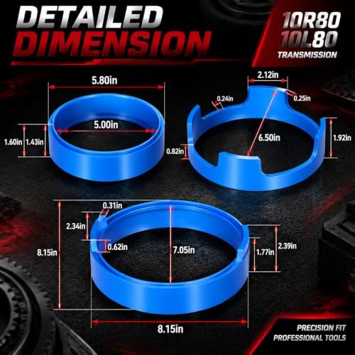 10R80 Transmission Piston Compressor and Snap Ring Kit view 2