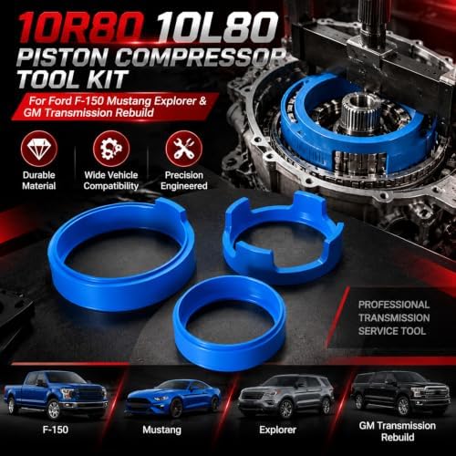 10R80 Transmission Piston Compressor and Snap Ring Kit view 3