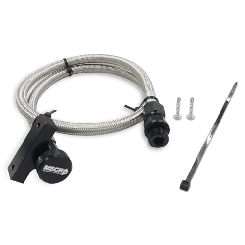 Ford F-150 6R80/10R80 Locking Braided Transmission Dipstick view 2