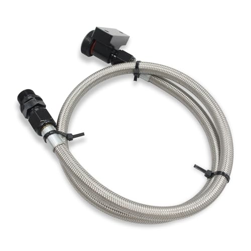 Ford F-150 6R80/10R80 Locking Braided Transmission Dipstick view 3