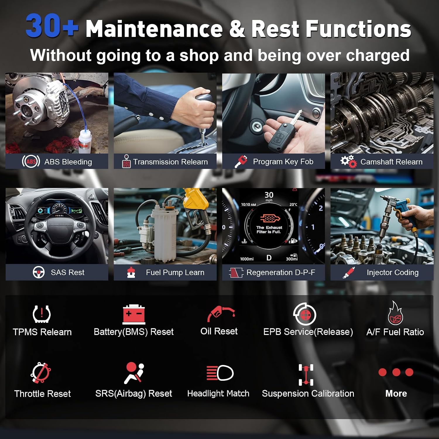 Ford Transmission Scan Tool, All Systems Bidirectional view 3