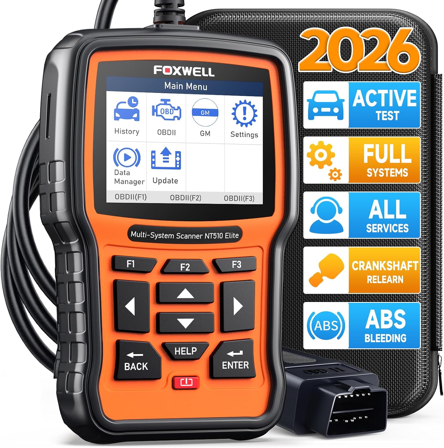 FOXWELL NT510 Elite GM Bidirectional OBD2 Scanner