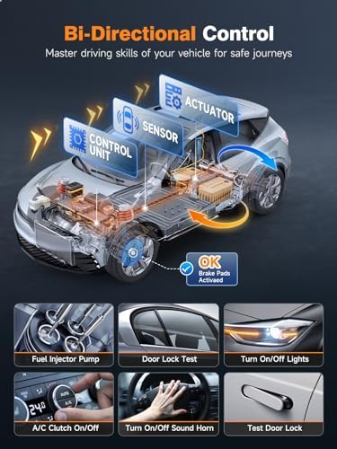 FOXWELL NT510 Elite GM Bidirectional OBD2 Scanner view 3