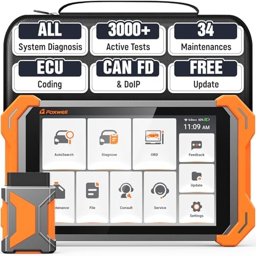 FOXWELL NT919BT Bidirectional Scan Tool with ECU Coding view 2