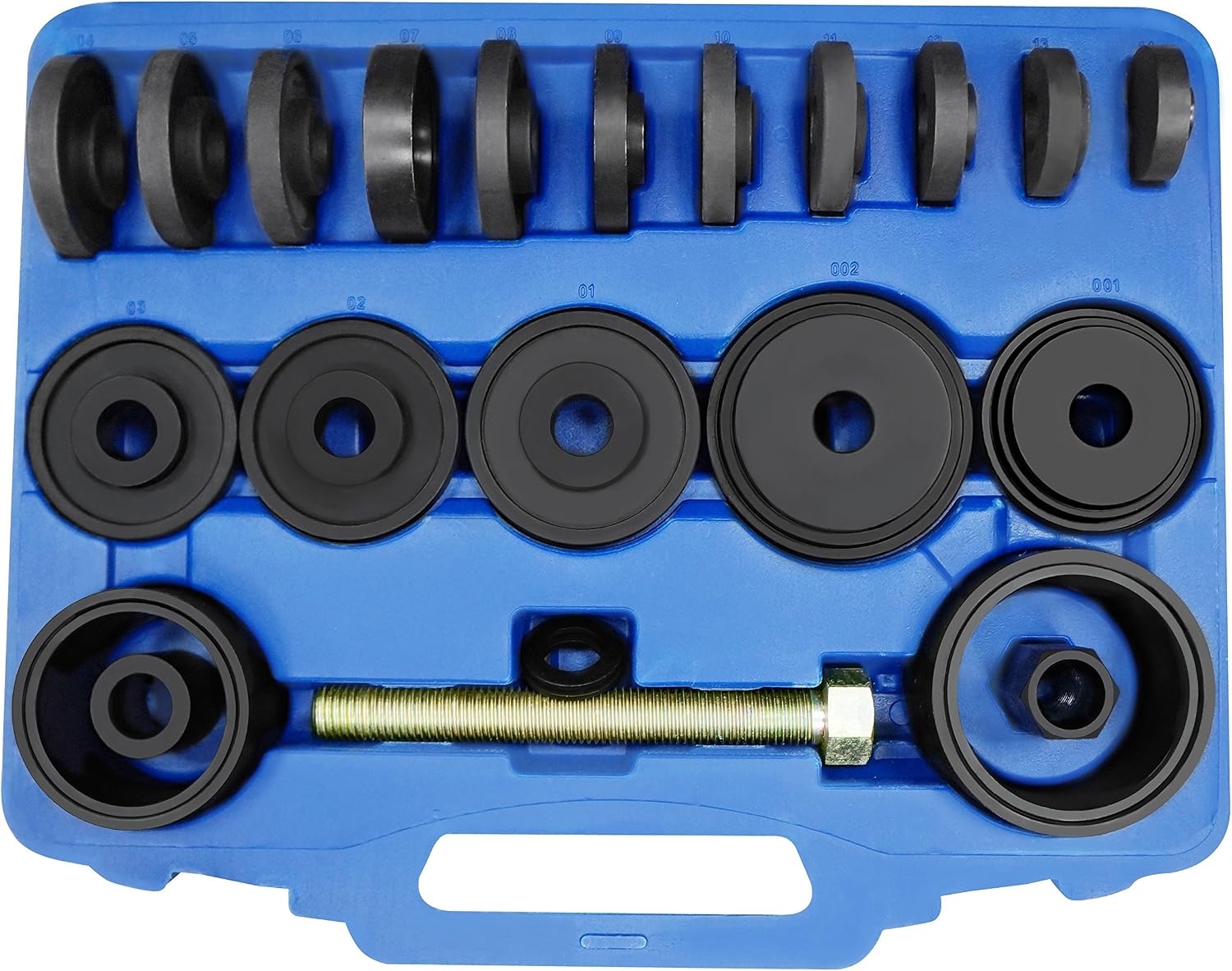 Front Wheel Drive Bearing Puller Installer Kit 25-Pc