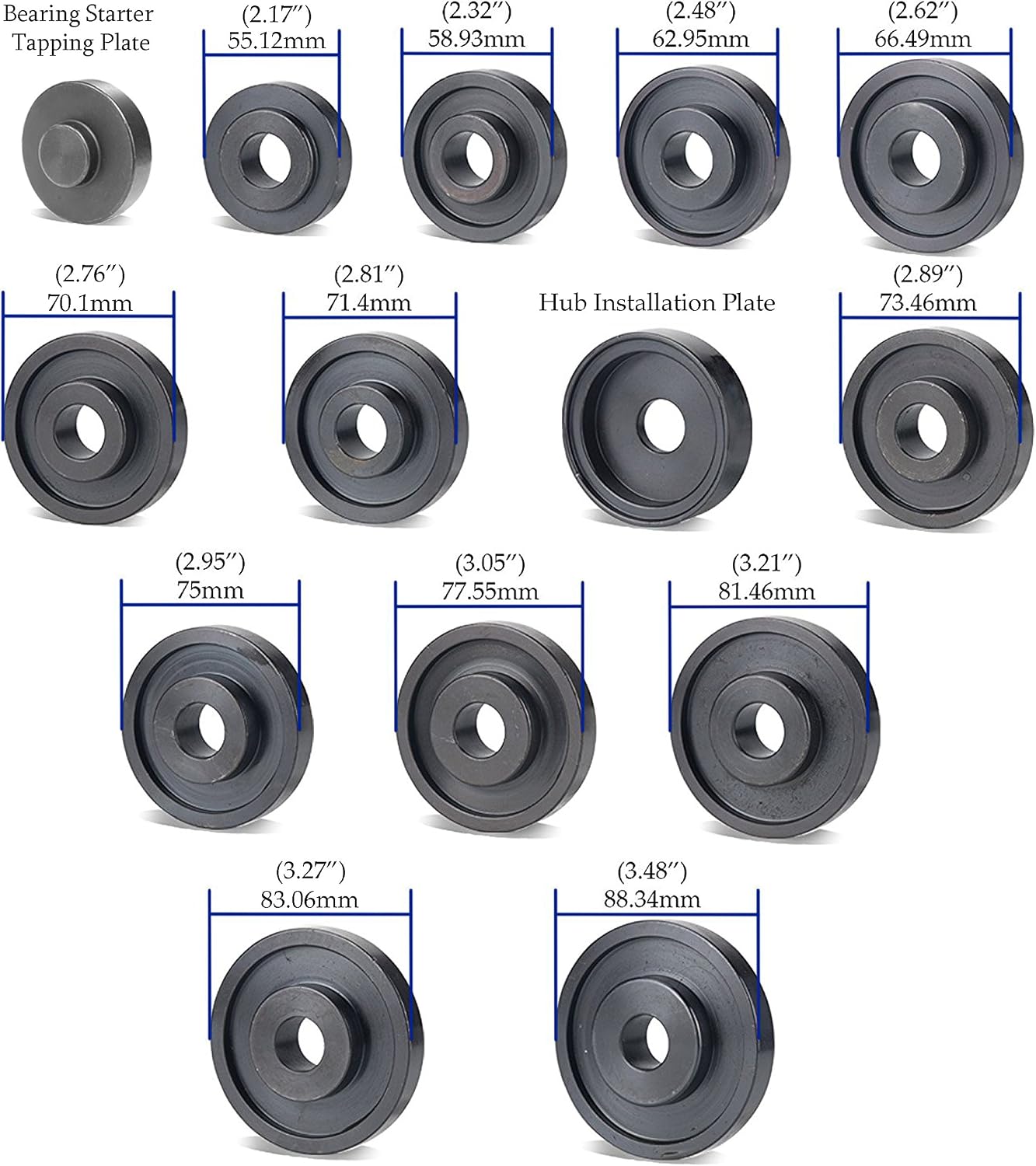 Front Wheel Drive Bearing Puller Installer Kit 25-Pc view 3