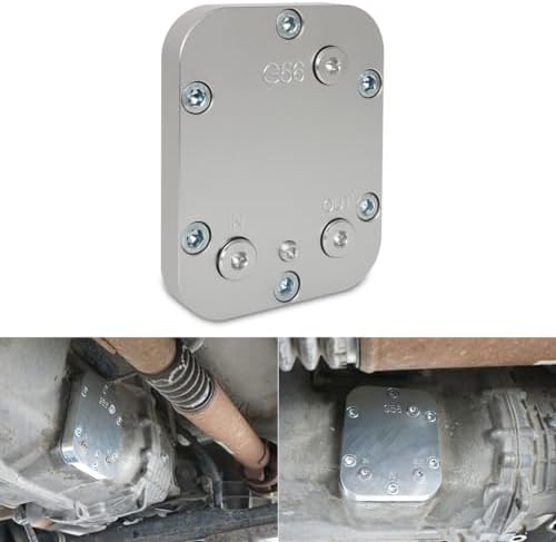 G56 PTO Cooler Cover 3-Port 1/8 NPT Dodge Ram Cummins