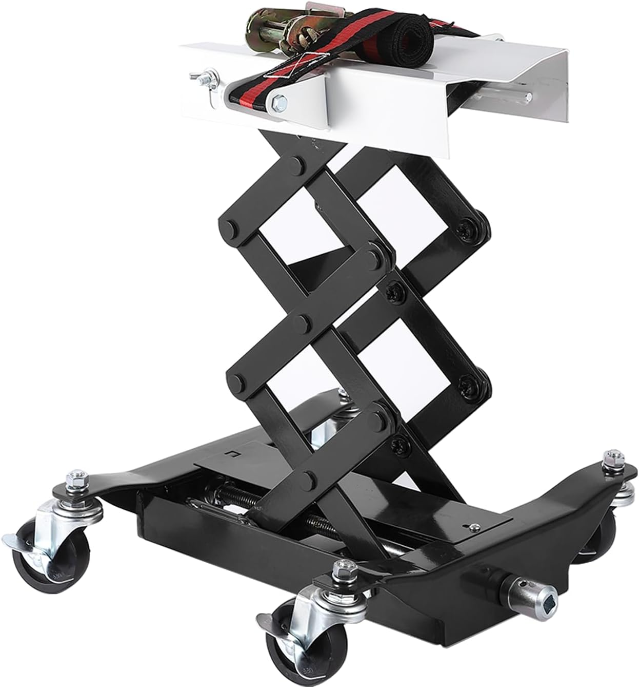 Low Profile Transmission Jack 450 lb, 7-23 in Roll-Under Lift