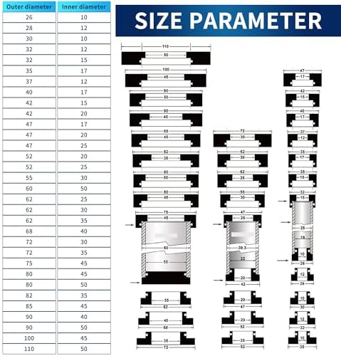 37-Piece Sealed Bearing and Oil Seal Mounting Kit view 2
