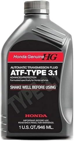 Genuine Honda ATF-Type 3.1 Transmission Fluid, 1 Quart view 2