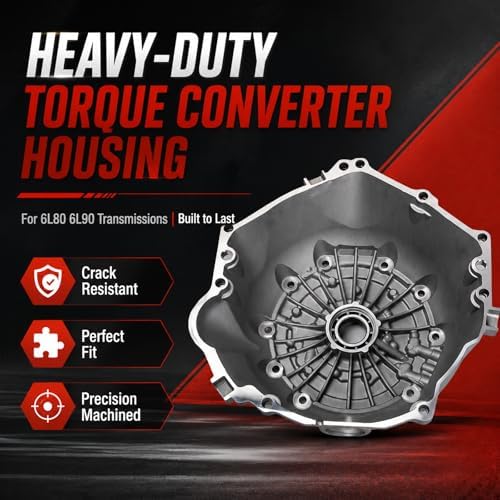 6L80 6L90 Torque Converter Bell Housing 24248031 view 2