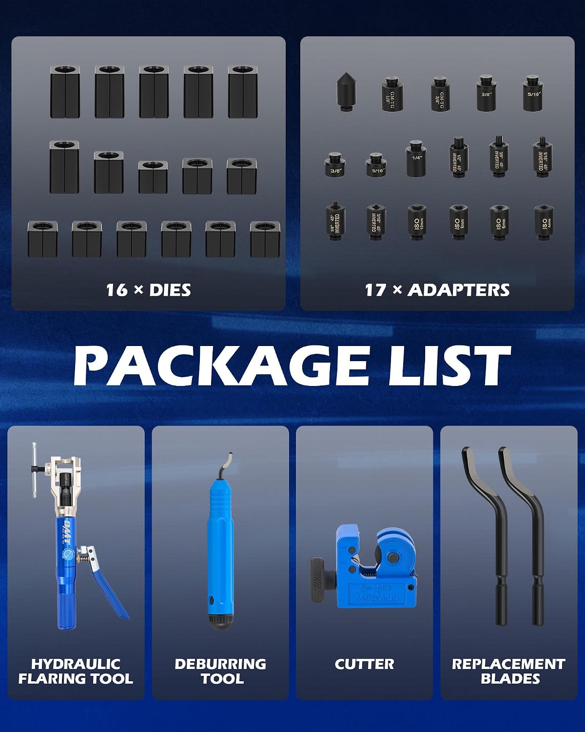 Hydraulic Flaring Tool Kit for Transmission Cooler Lines view 3