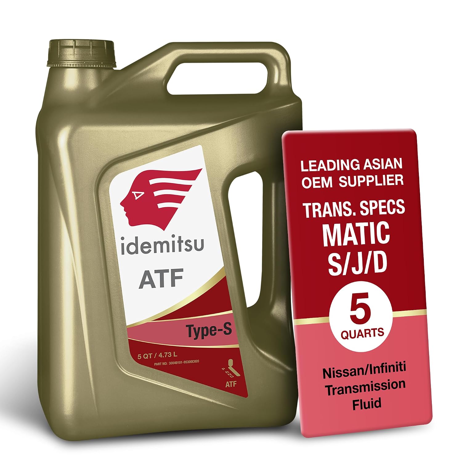 Idemitsu ATF Type S Nissan Matic-J Transmission Fluid, 5 Qt