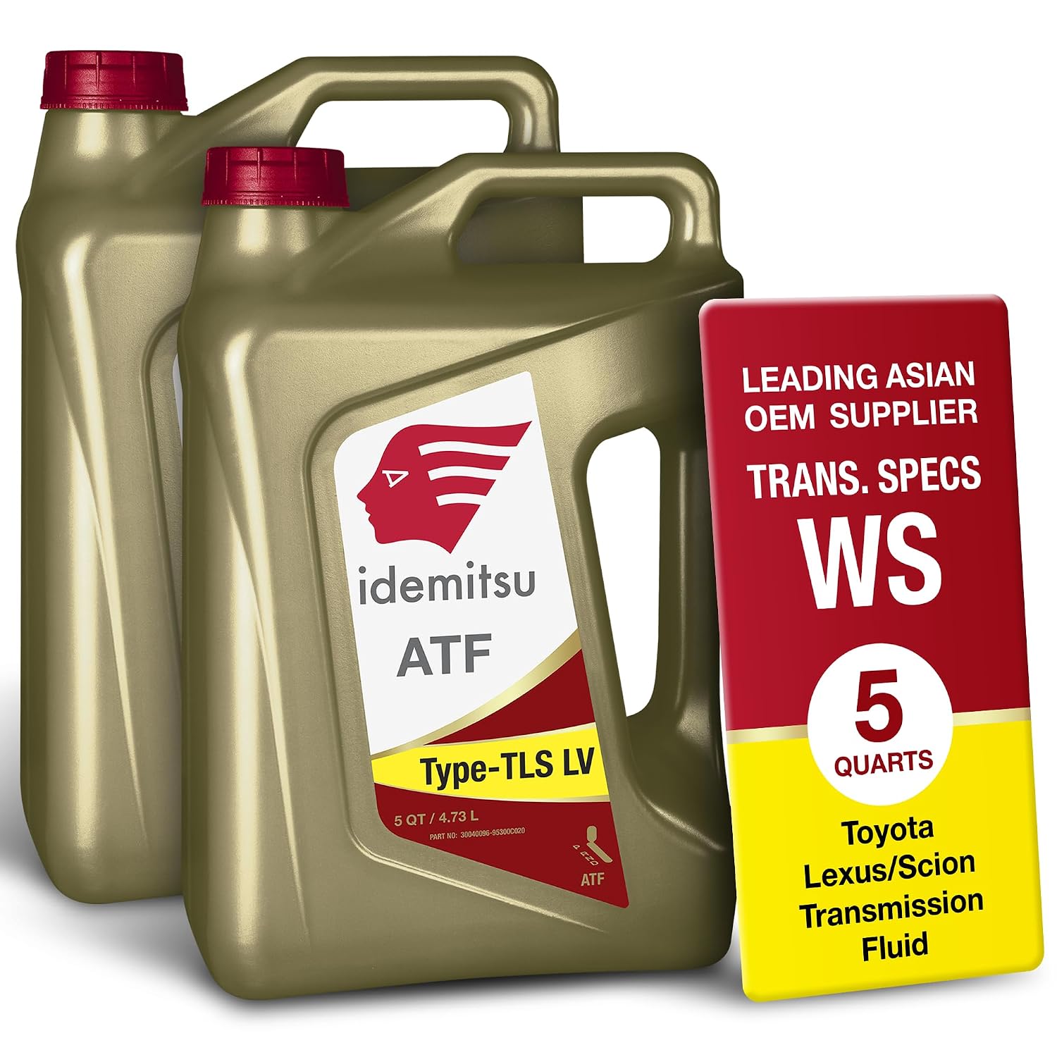 Idemitsu Type TLS-LV WS ATF Transmission Fluid, 10 Quart