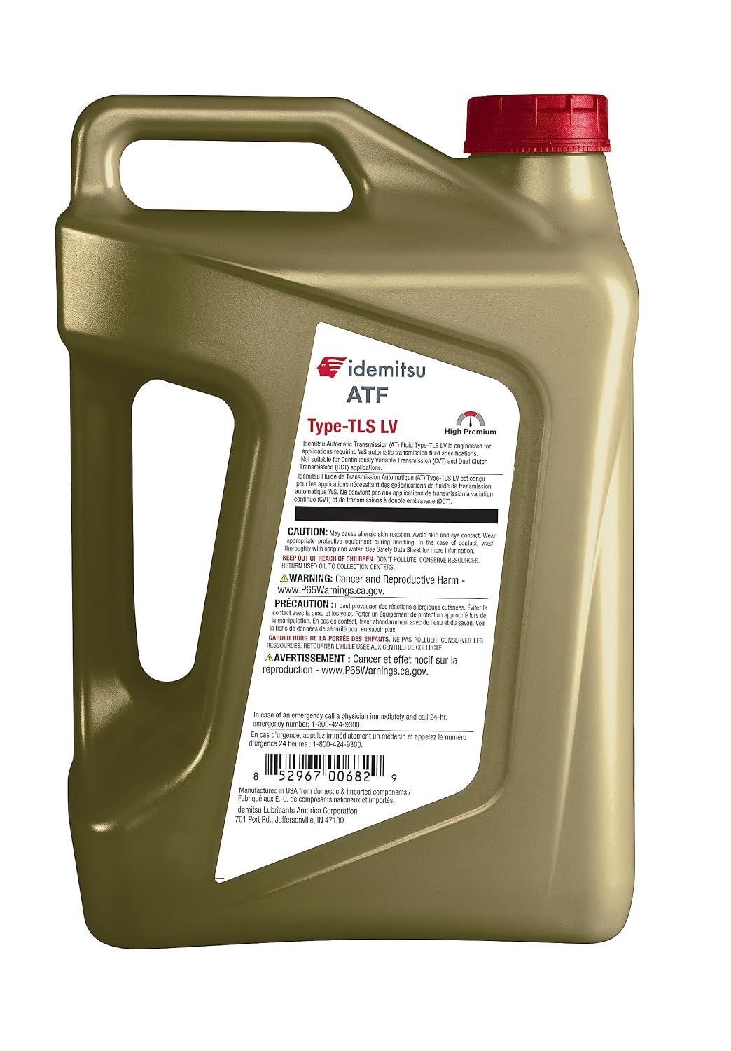Idemitsu Type TLS-LV WS ATF Transmission Fluid, 10 Quart view 2