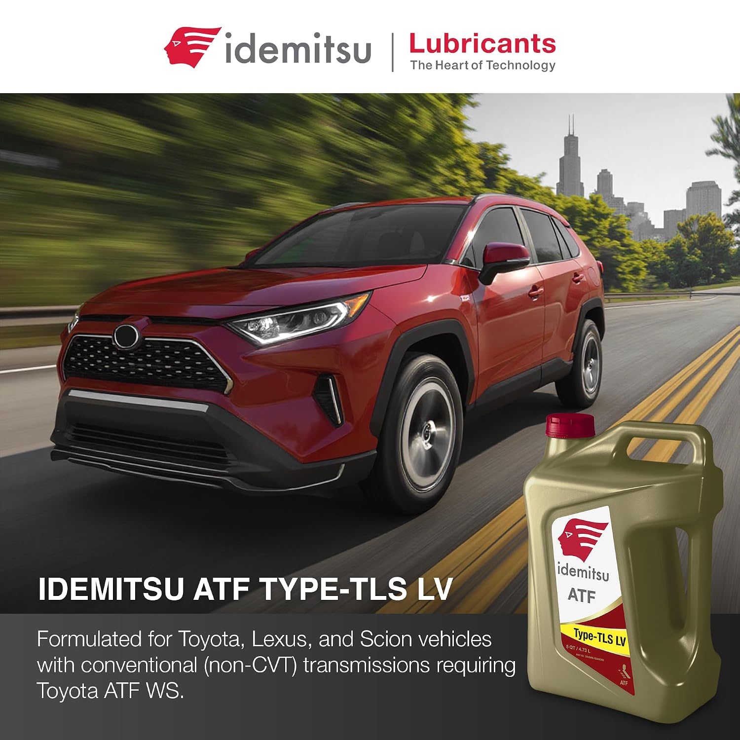 Idemitsu Type TLS-LV WS ATF Transmission Fluid, 10 Quart view 3