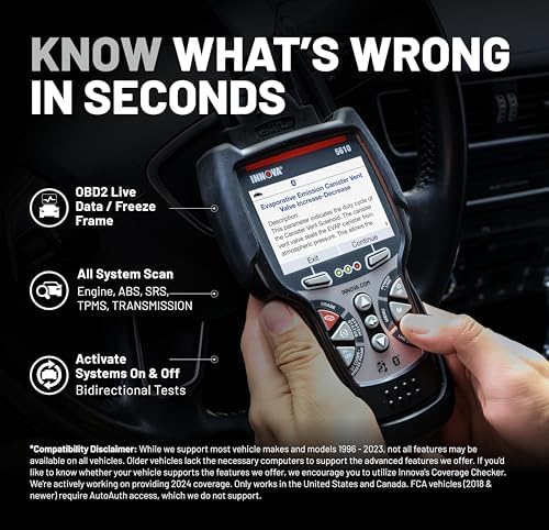 Innova 5610 Bidirectional OBD2 Scan Tool, All-System view 3