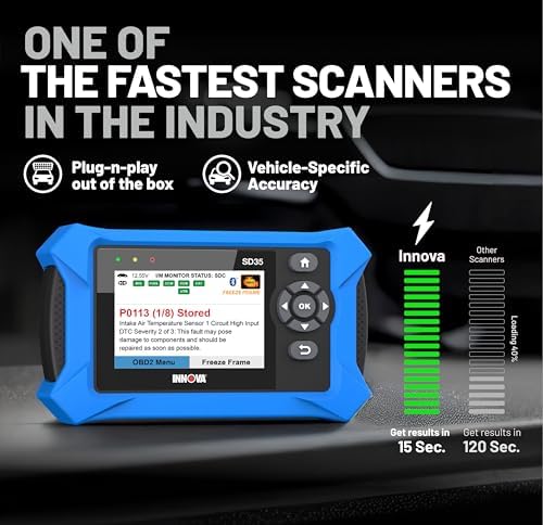 Innova SD35 All-System OBD2 Scanner with Live Data view 3
