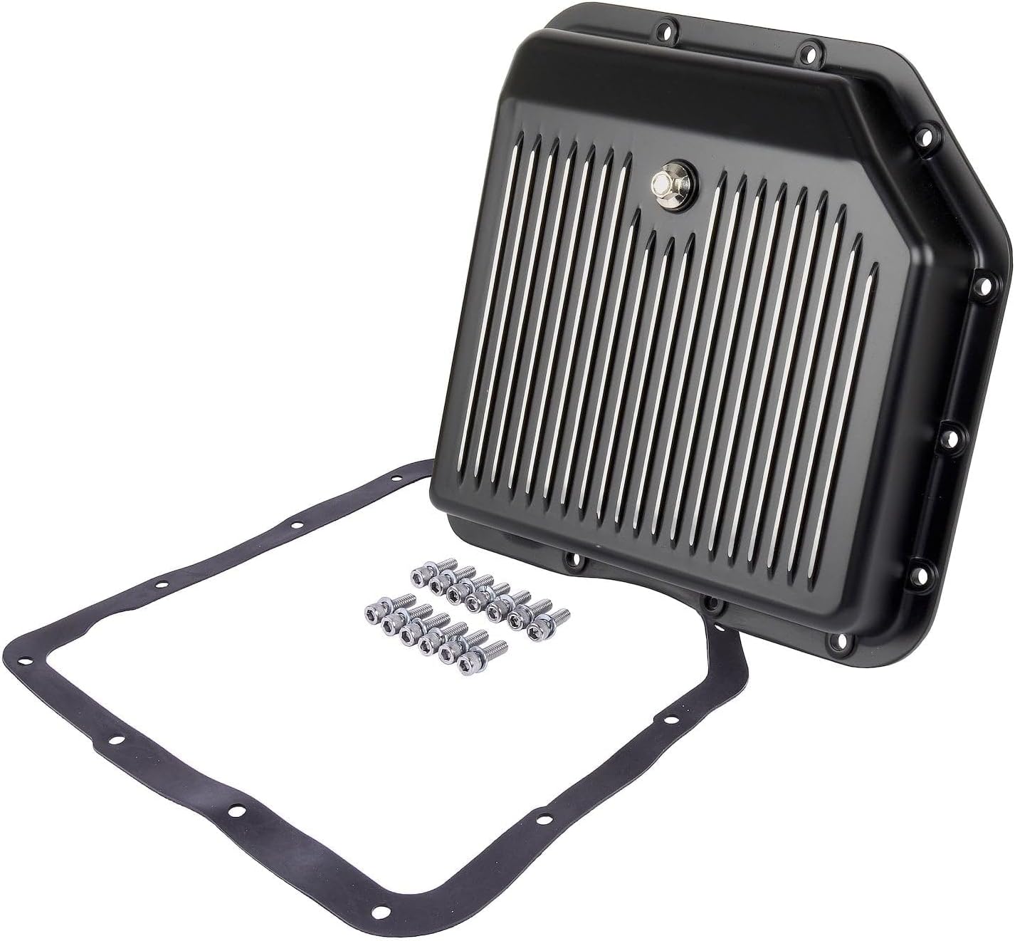 JEGS 61180 TH350 Turbo 350 Finned Aluminum Transmission Pan