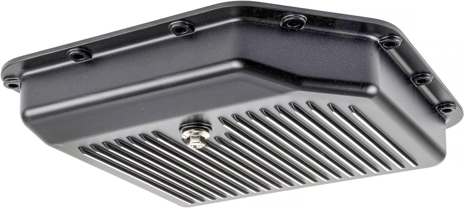 JEGS 61180 TH350 Turbo 350 Finned Aluminum Transmission Pan view 2
