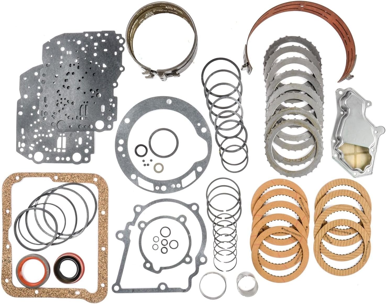 JEGS Ford C4 Transmission Master Rebuild Kit, 1970-1981