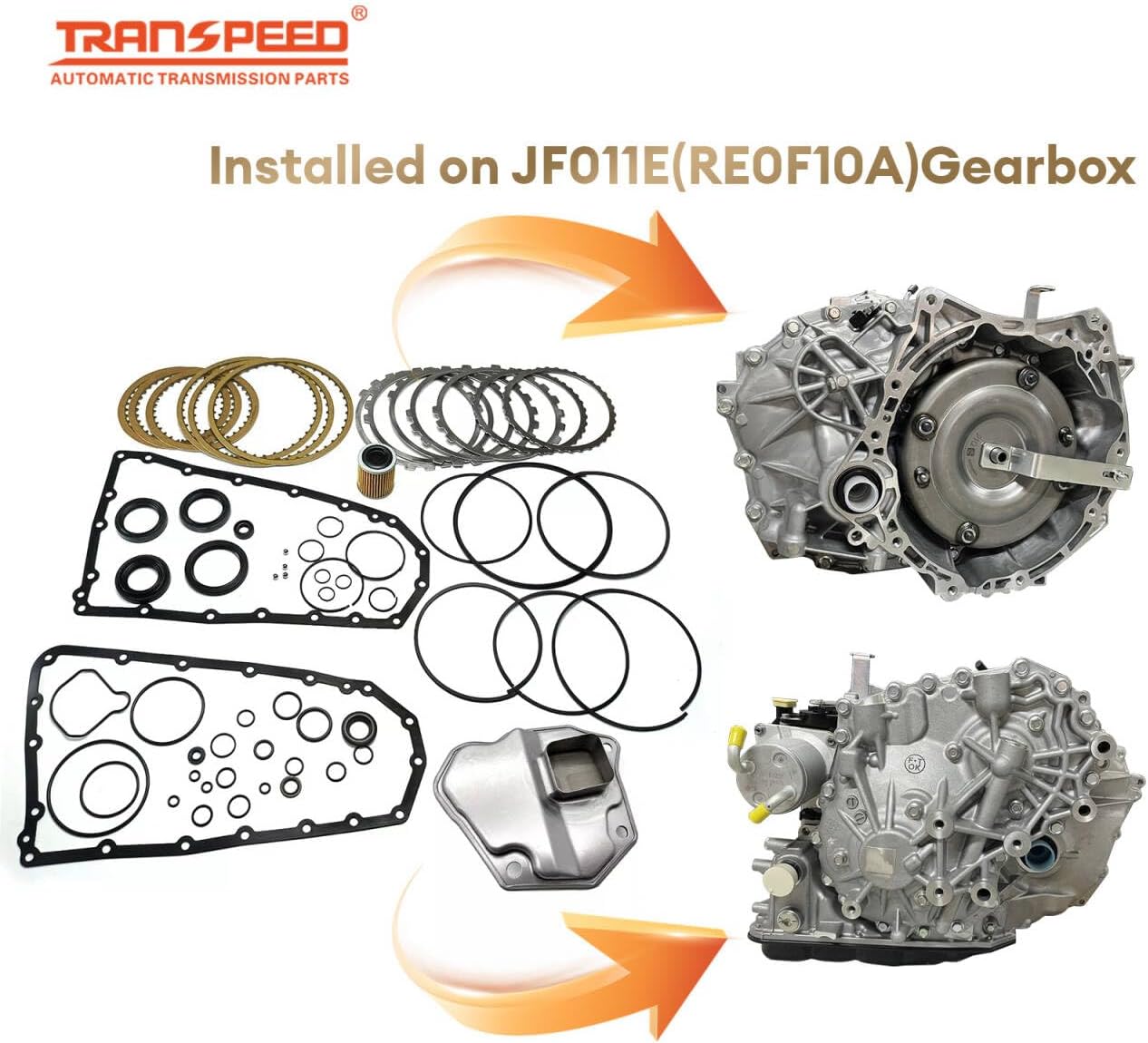 JF011E CVT Transmission Master Rebuild Kit with Filter view 3
