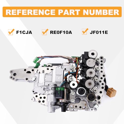 JF011E CVT Valve Body with Stepper Motor and Sensors view 3