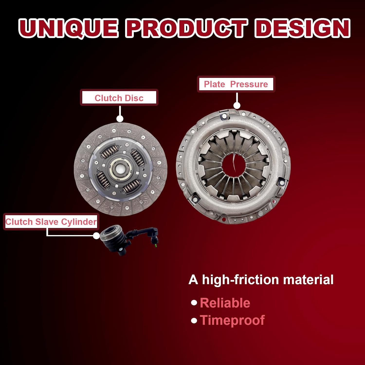 JF015E CVT Clutch Pack Kit for Nissan Versa 1.6L view 3