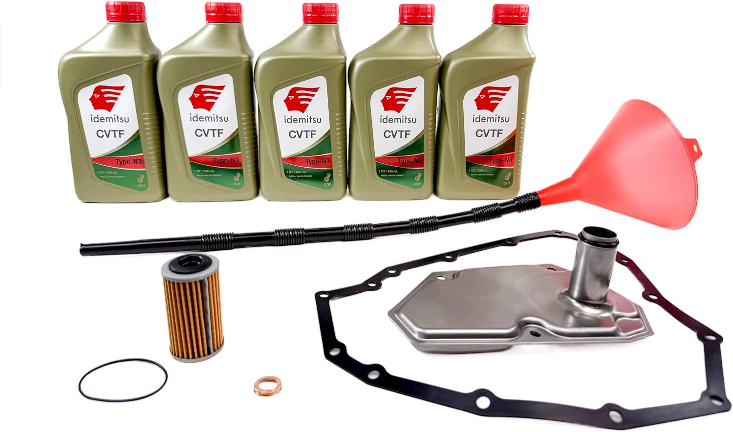 JF015E CVT Service Kit with Filters, Gasket and NS-3 Fluid