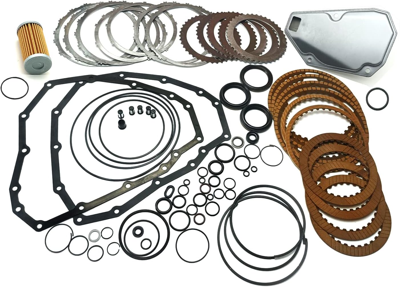 JF015E RE0F11A CVT Master Rebuild Kit with Frictions and Steels view 2