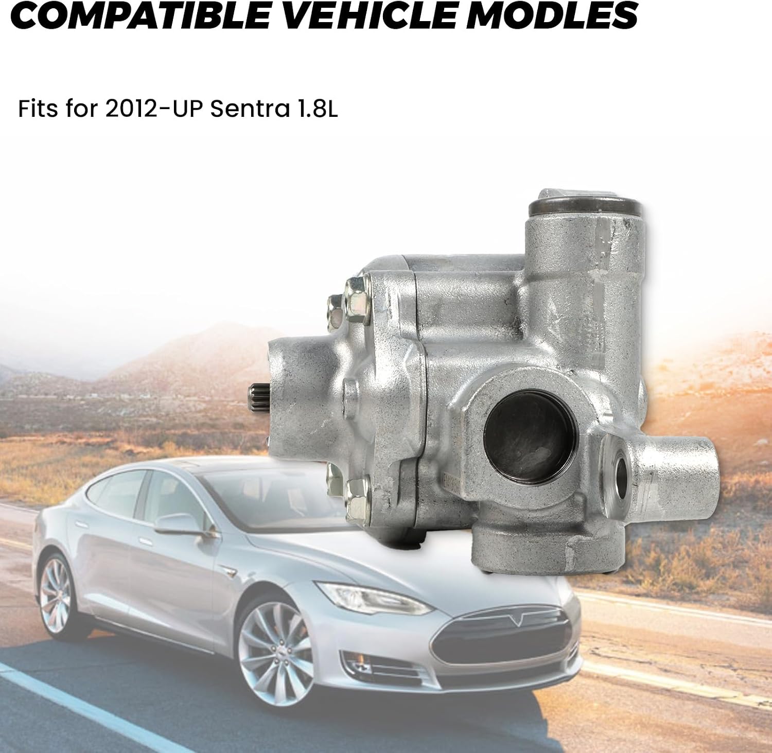 JF015E CVT Transmission Oil Pump Assembly with Valve view 2