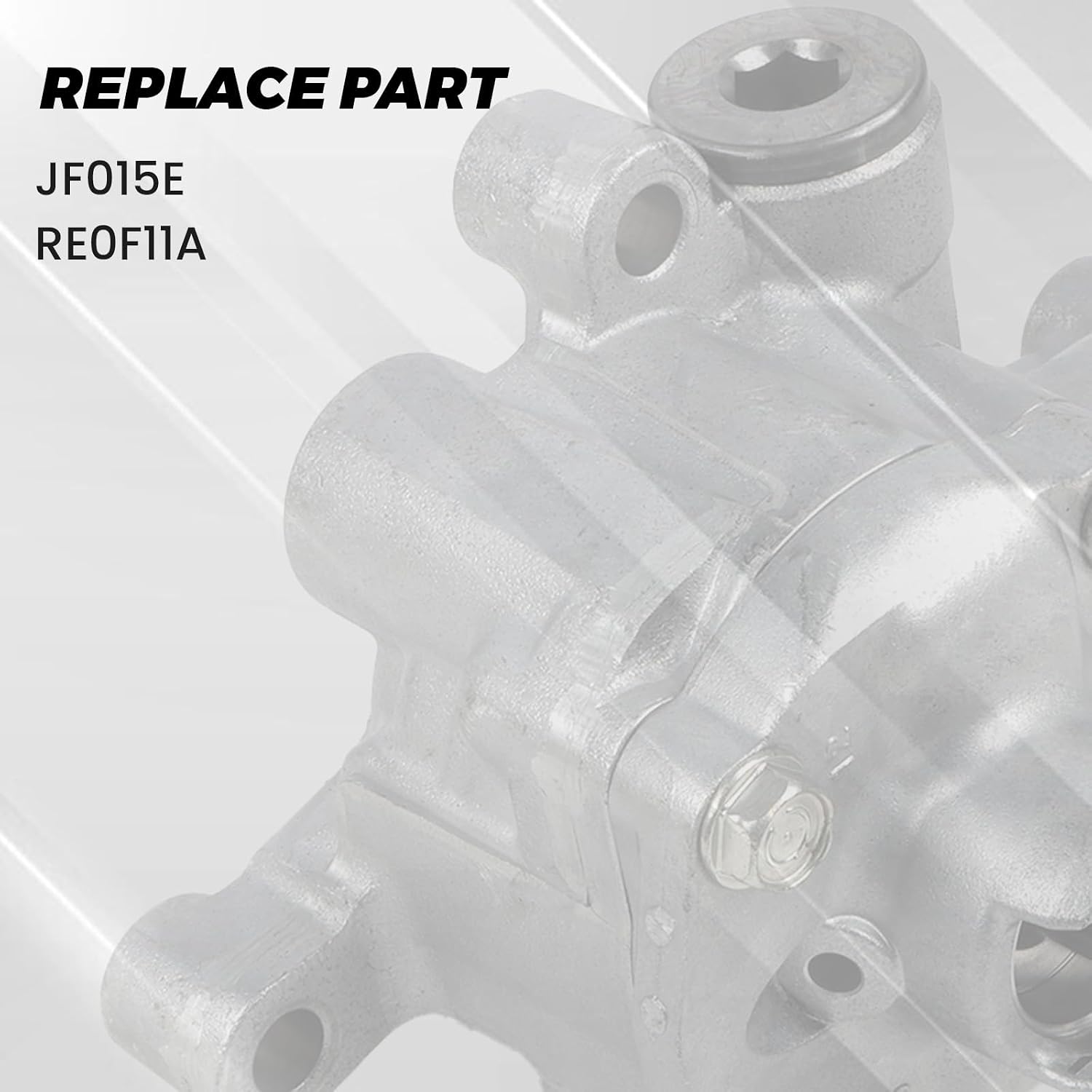 JF015E CVT Transmission Oil Pump Assembly with Valve view 3