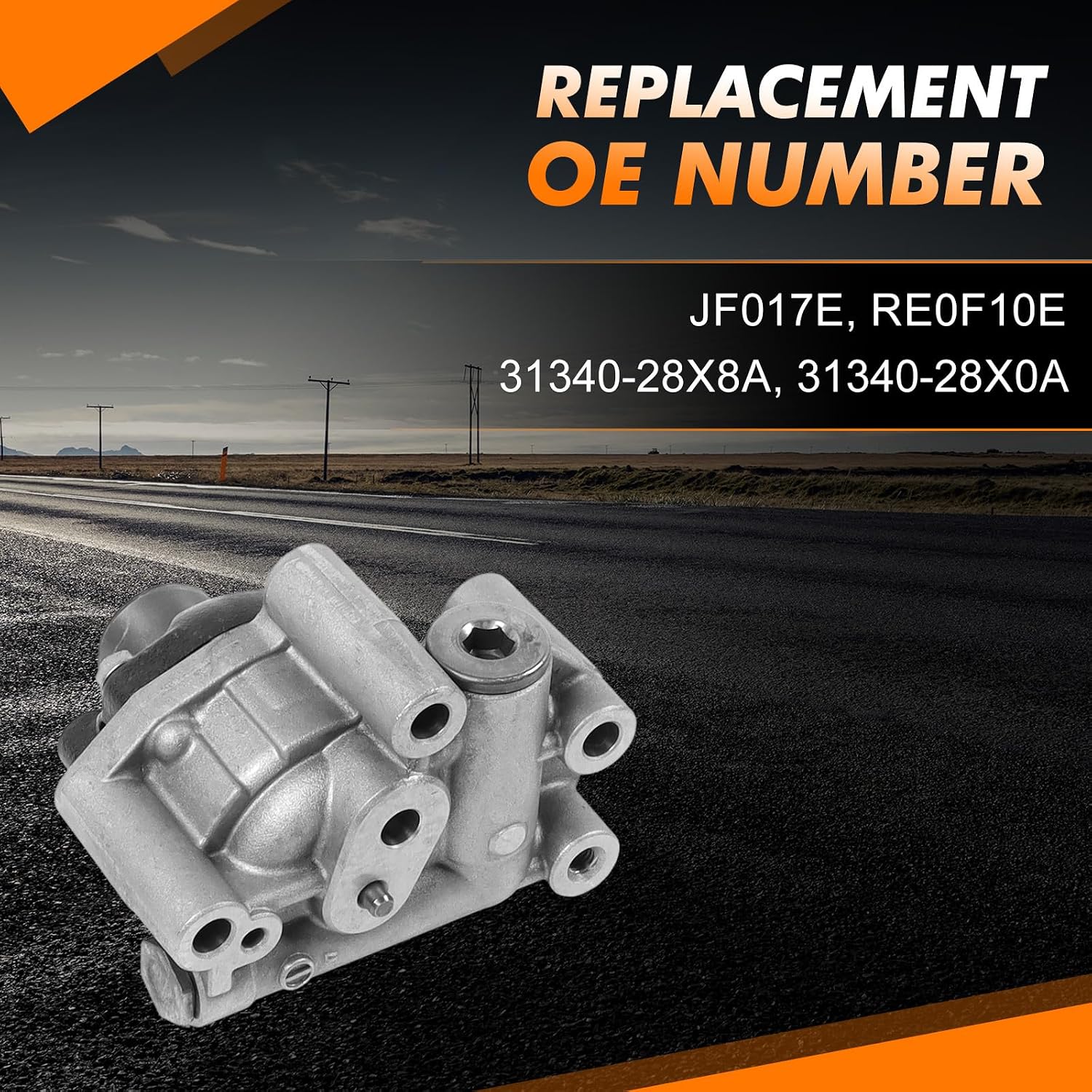 JF016E CVT Transmission Oil Pump Assembly with Valve view 3