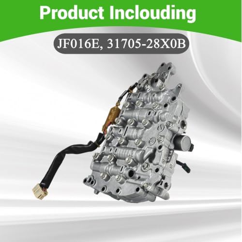 JF016E CVT Transmission Valve Body Assembly with Solenoids view 3