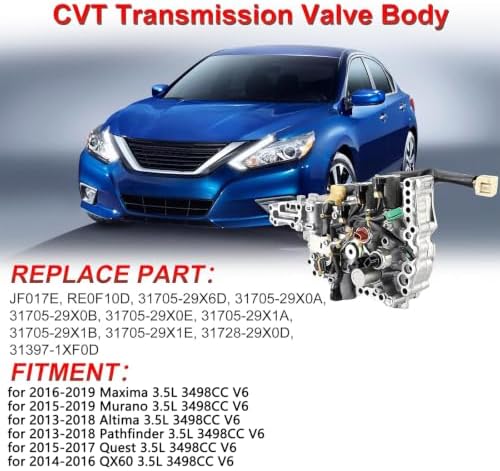 JF017E CVT Transmission Valve Body for Nissan Murano view 3