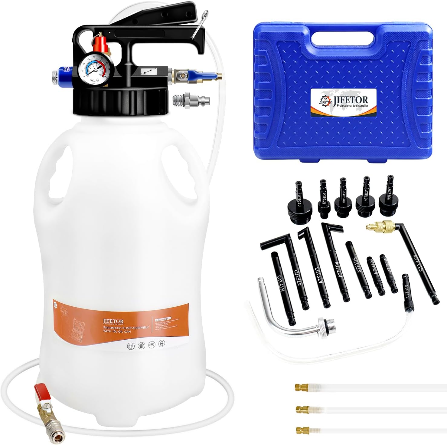 10L Pneumatic Transmission Fluid Pump and Extractor Kit