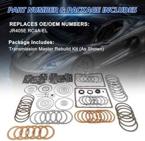 JR405E Transmission Master Rebuild Kit, Mazda RX-8 view 3