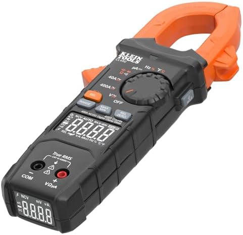 Klein CL490 AC/DC Clamp Meter with TRMS Dual Display