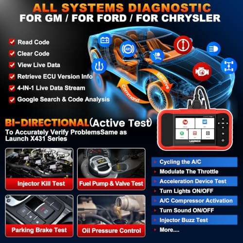 LAUNCH Creader Elite 2.0 FGC Bidirectional Scan Tool view 2