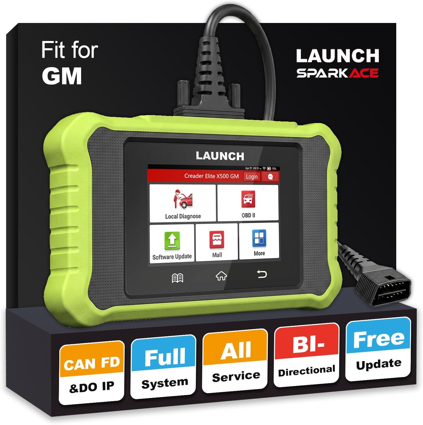 LAUNCH Creader Elite X500 GM Bidirectional Scan Tool