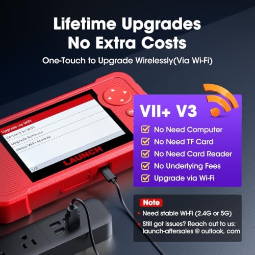 LAUNCH Creader VII+ V3.0 Transmission and Engine Scan Tool view 2