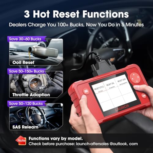 LAUNCH Creader VII+ V3.0 Transmission and Engine Scan Tool view 3