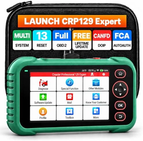 LAUNCH CRP129 Expert Scan Tool with Gearbox Matching