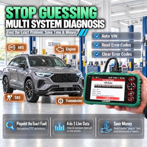 LAUNCH CRP129 Expert Scan Tool with Gearbox Matching view 3