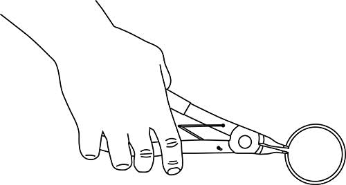 Lisle 44900 Horseshoe Lock Ring Spreader Pliers view 3