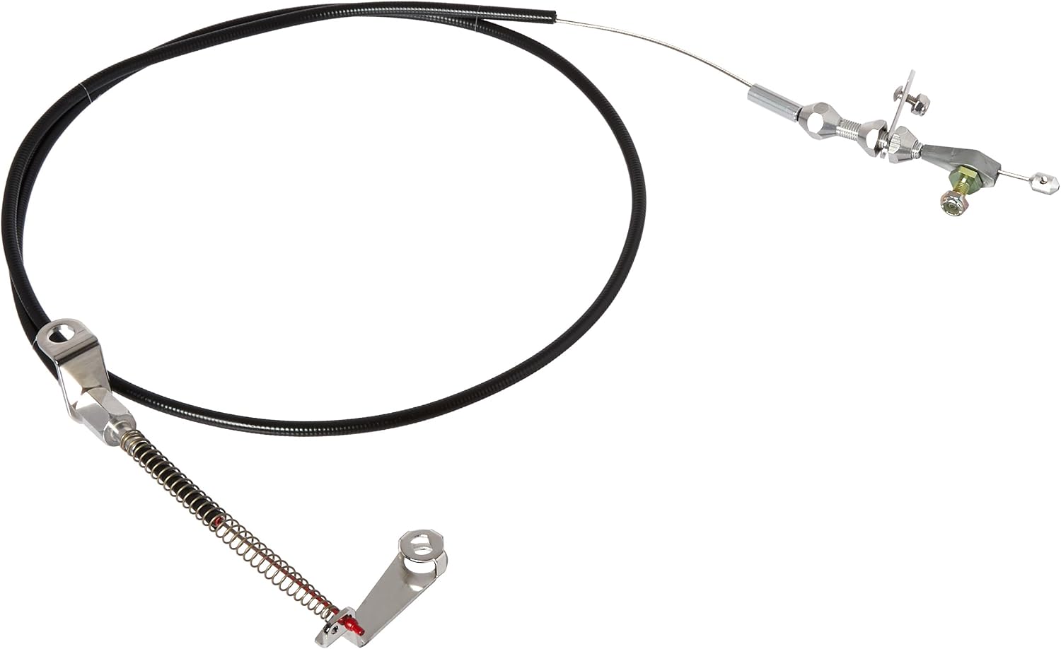 Ford AOD Lokar Black Kickdown Cable Kit KD-2AODU